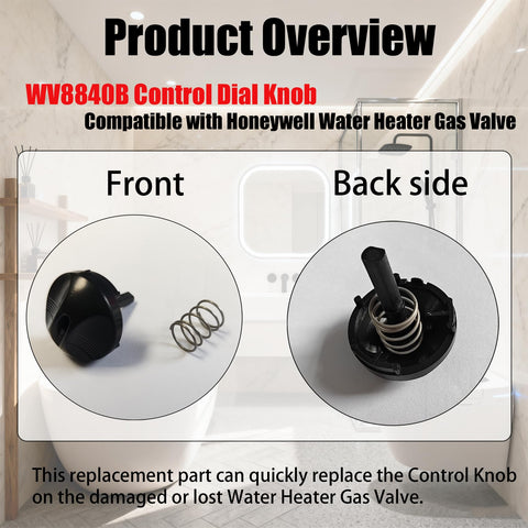 QJPT Honeywell WV8840 series compatible dial on gas valve.