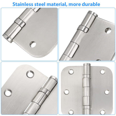 Qkenvo easy-install hinges with included screws for quick setup