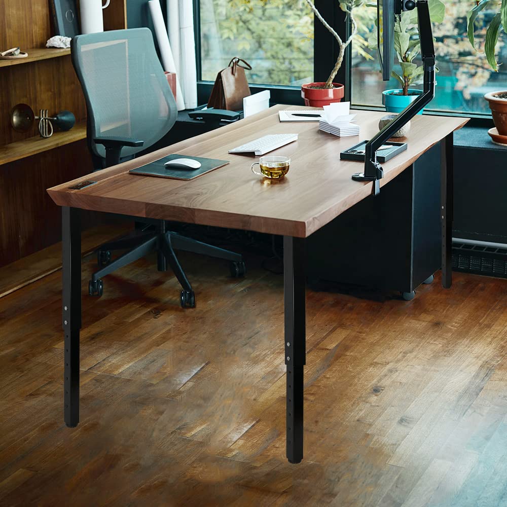 QLLY adjustable square table leg metal body for durable support