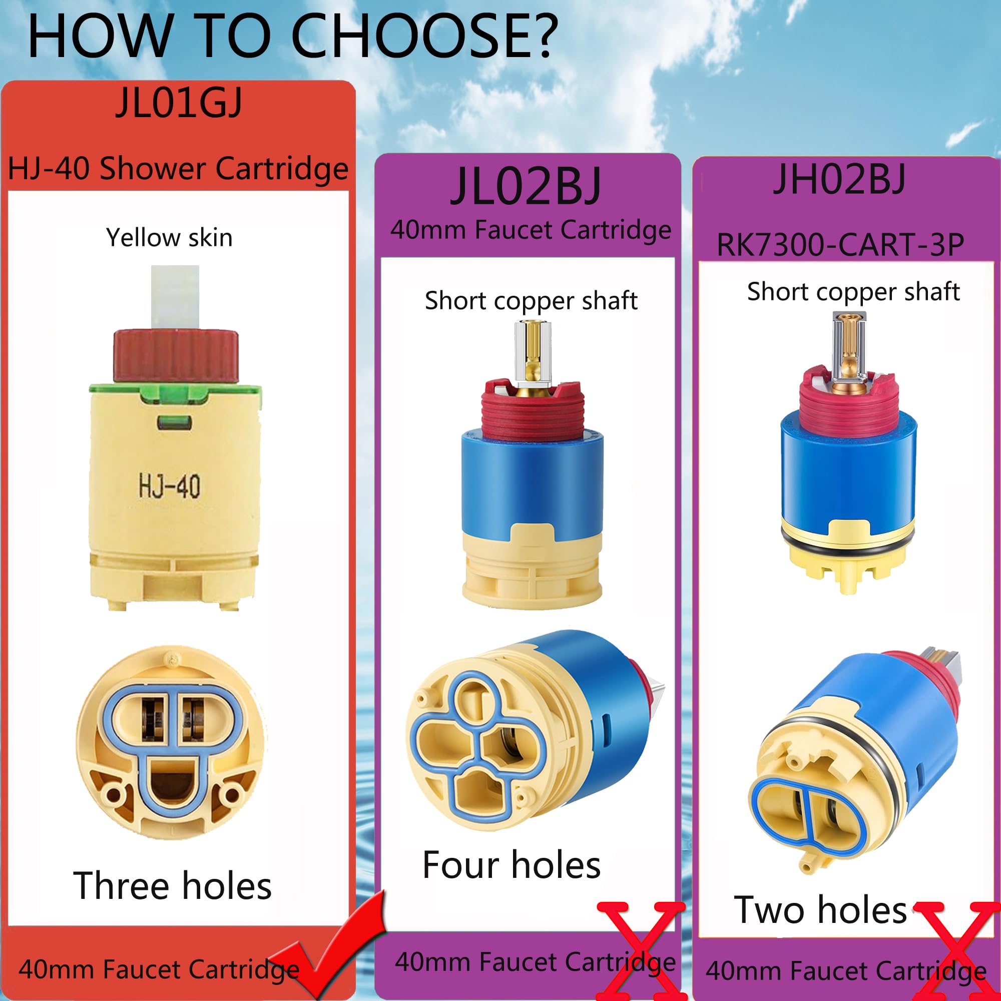 QLXAQLX HJ-40 cartridge-side-view shows compact, durable core.