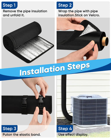 QNIZNOE 3-layer insulating material offers durability and reliable sealing.