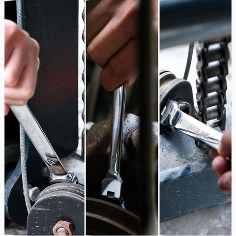 Qnkaa chrome mirror finish resists corrosion and looks premium