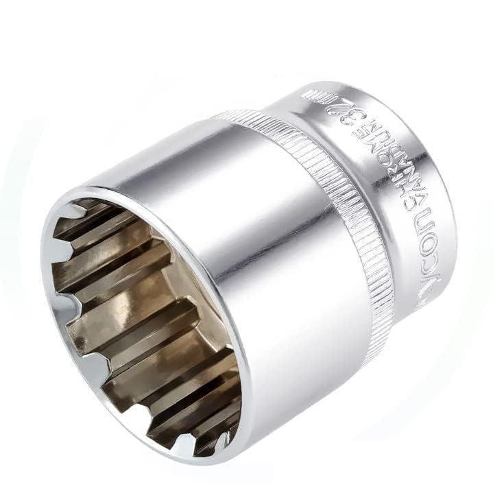 Qnkaa universal 12-point design fits 6-point, 12-point, E-torx, and more fasteners.
