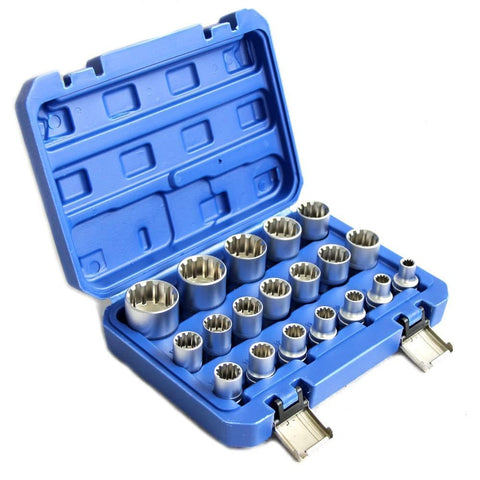 Qnkaa case keeps two metal locks and clear size markings for secure storage.