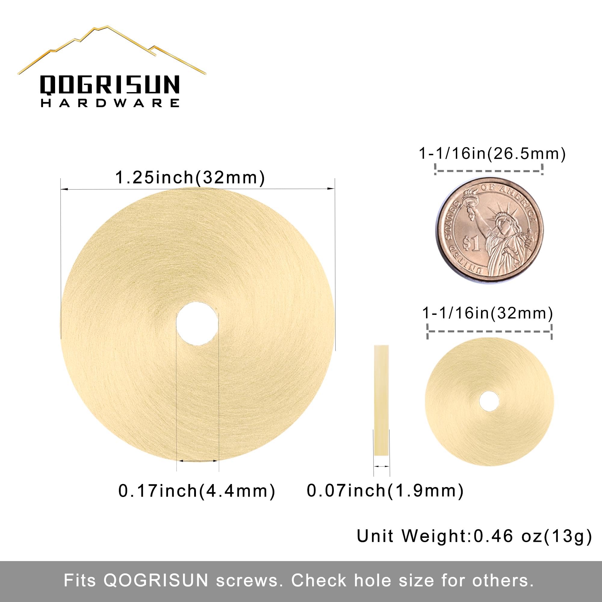 QOGRISUN back plate hides holes for a refreshed cabinet look