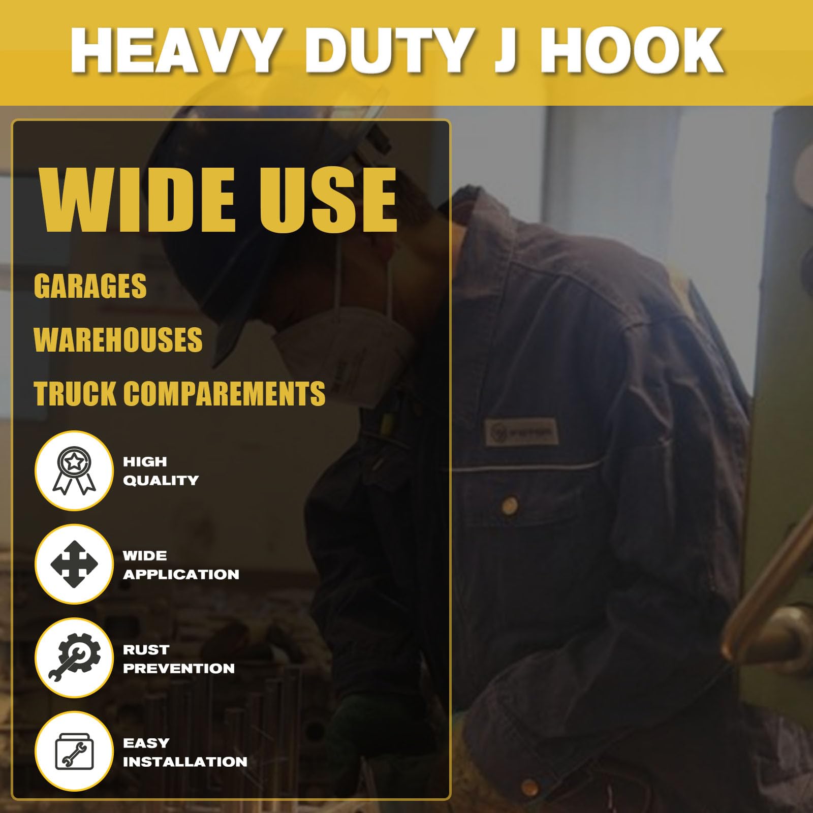 Qopaw 1,500-lb capacity E-track hook strength
