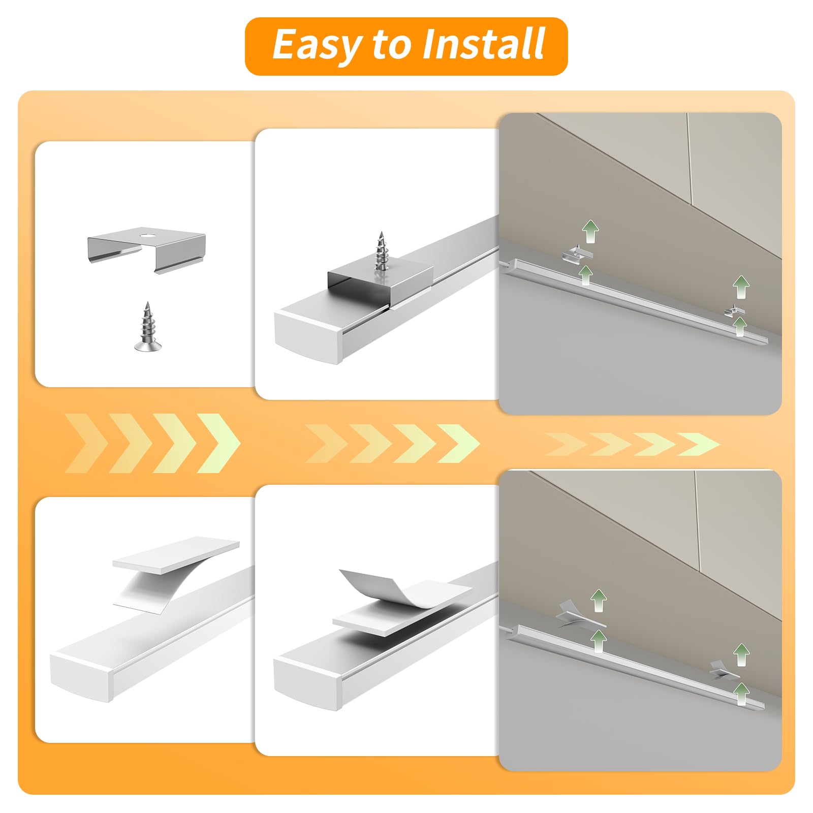QOYWUO linkable two-unit setup for larger spaces with seamless illumination.