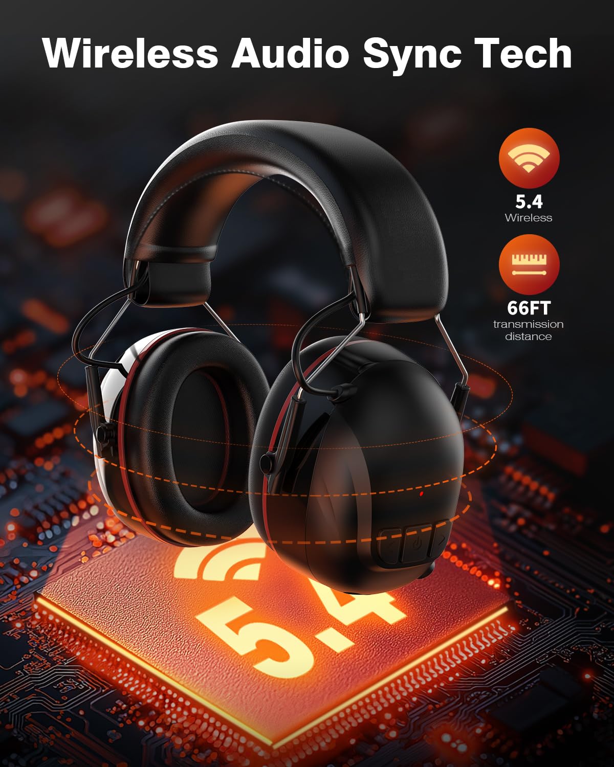 Qozybuds 30dB SNR noise reduction for calmer work environment.