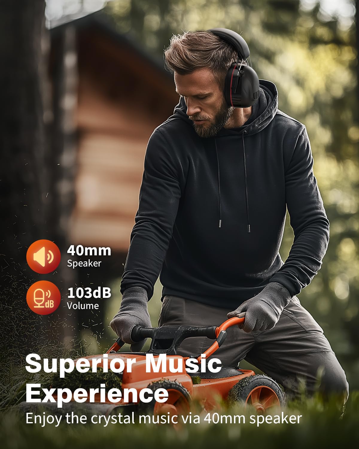 Qozybuds superior stereo sound for rich audio during work or leisure.