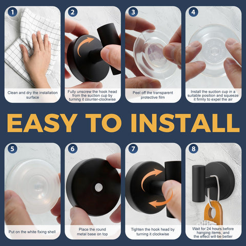 QQK metal towel hooks deliver rustproof performance in humid bathrooms