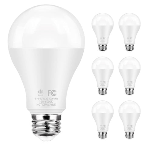 QQLXST LED bulb with 150W-equivalent brightness for bright rooms.