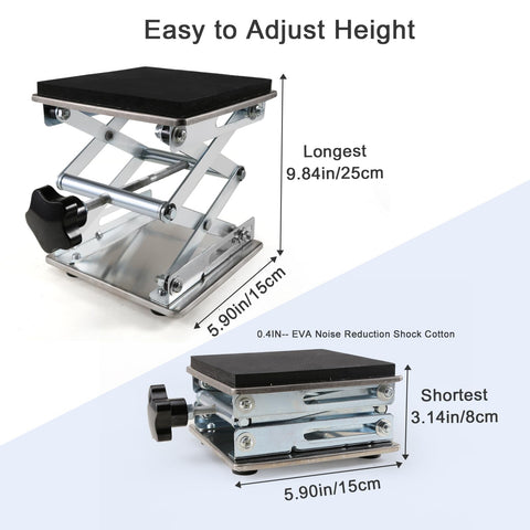 QruiLanTu Adjustable Stand height supports disposer placement for flexible under-sink clearance.