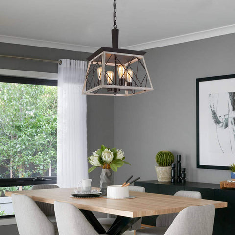 ORB+Oak White finish complements country interiors and traditional decor.