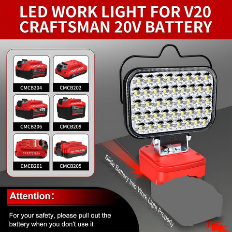 QSDXNYDC flood light tilted 140 degrees for flexible on-site illumination.