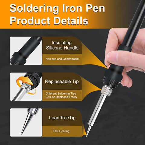 Ergonomic, heat-insulated handle ensures comfortable, secure operation.