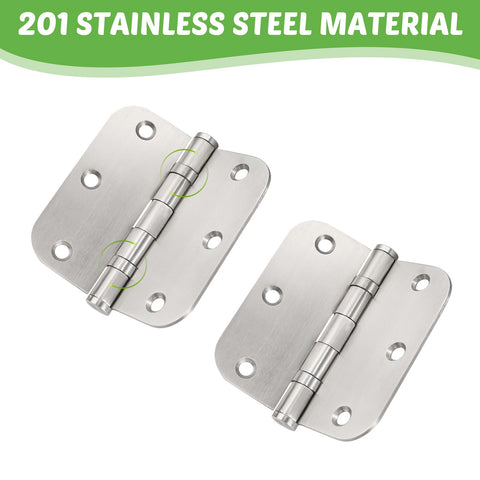 qtanber ball-bearing door hinges packaged as a 3-pack for easy replacement.