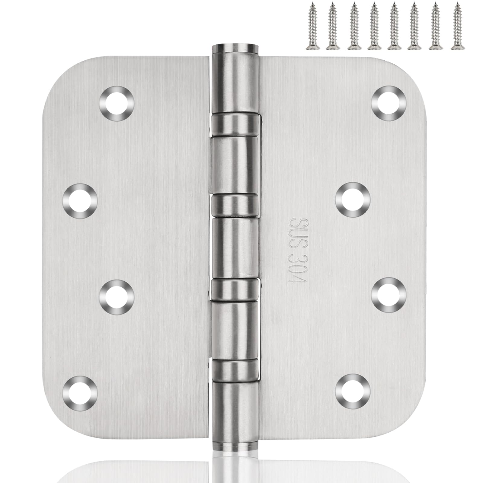 qtanber heavy-duty ball-bearing hinges provide smooth operation for daily use.