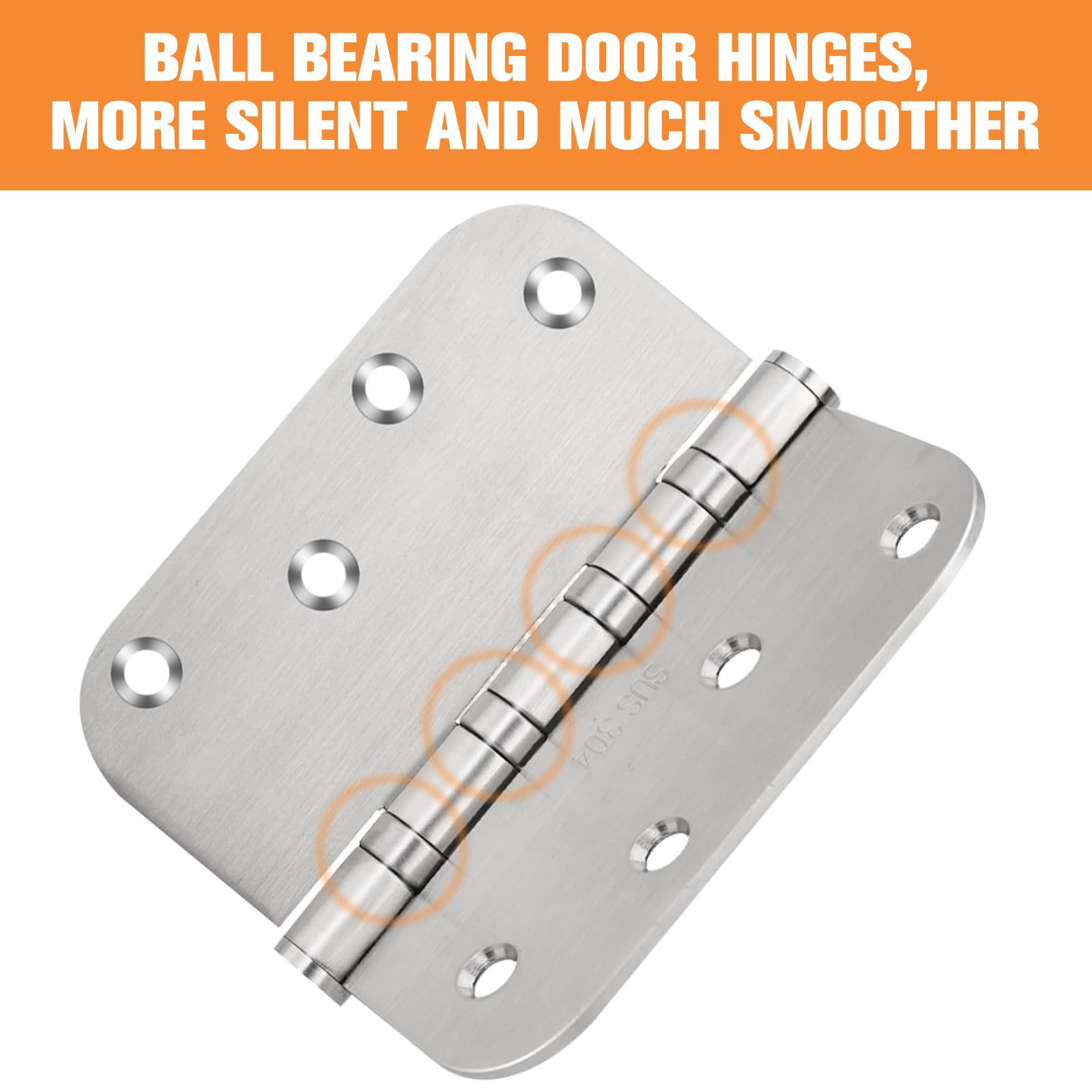qtanber weather-resistant hinges for exterior and interior doors in varied climates.