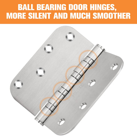 qtanber weather-resistant hinges for exterior and interior doors in varied climates.