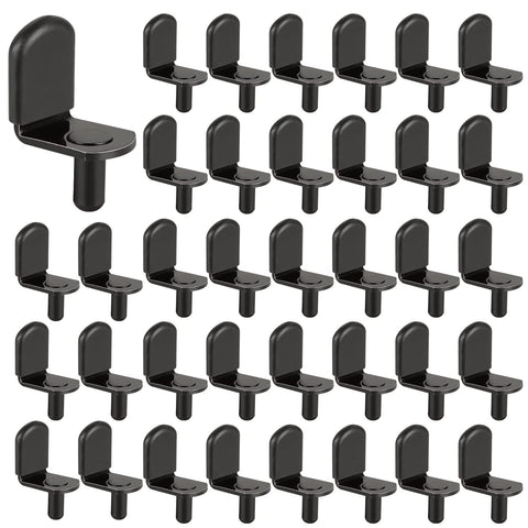 QTLCOHD 5mm shelf pegs pack front view for durable cabinet support.