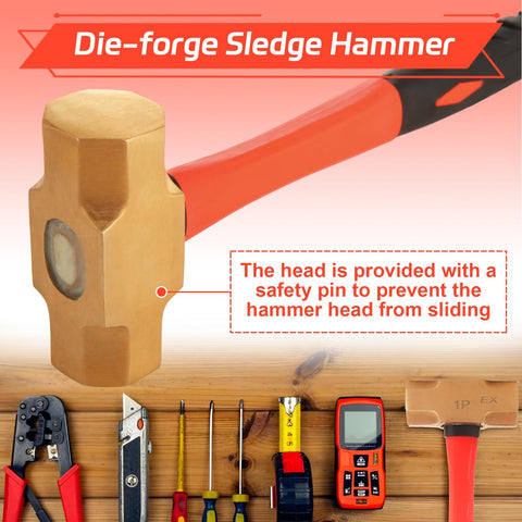 QTLCOHD die-forge head design delivering a secure, uniform striking surface.