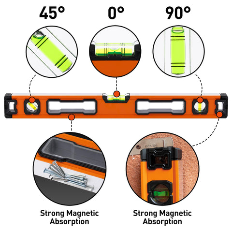 QualiapeX 24-inch spirit level ideal for mid-size projects.