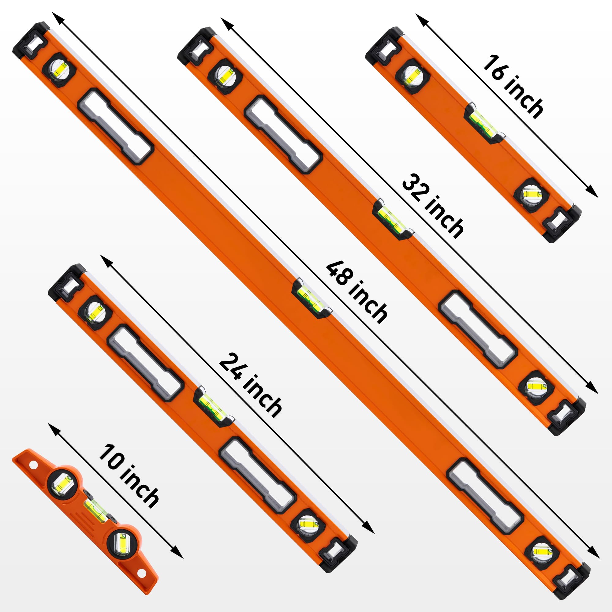 QualiapeX level set with carry bag protects tools during transport.