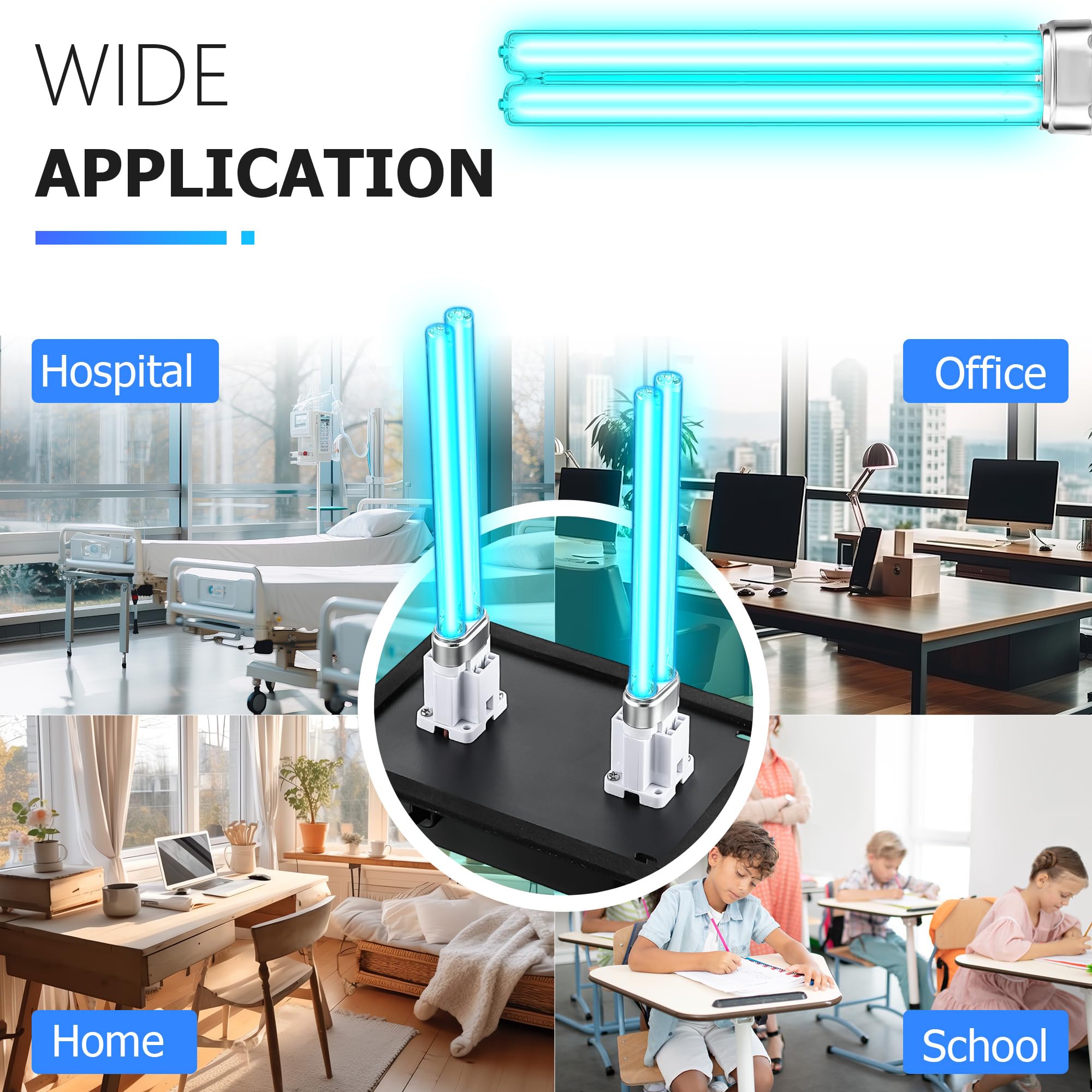 Qualirey air purifier in HVAC duct enhances indoor air flow