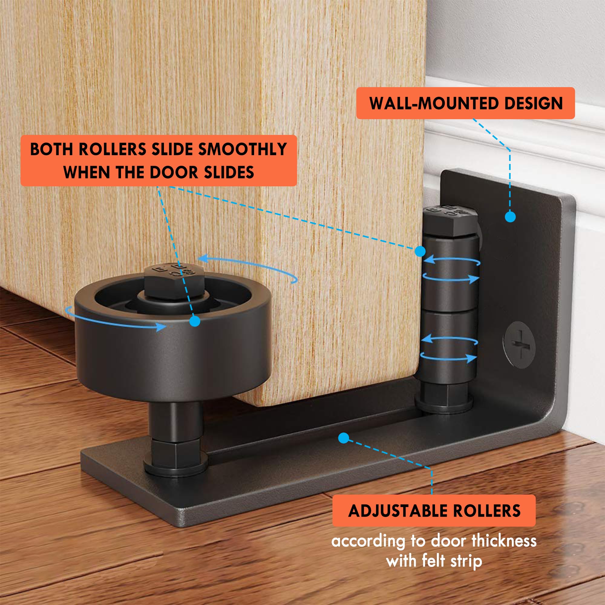 Quality Merch easy installation guide helps quick wall mounting and setup