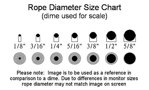 Quality Nylon Rope 3-16-inch black Dacron polyester for heavy-duty tying and securing tasks