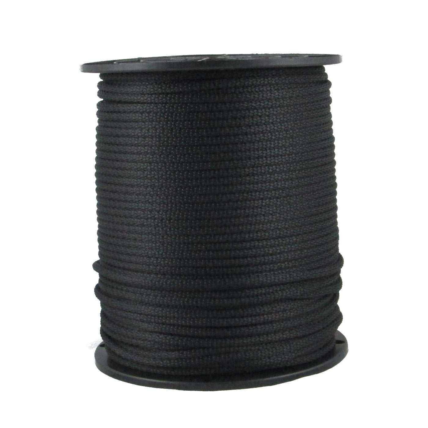 Quality Nylon Rope 500 ft solid braid spool in black for versatile indoor outdoor use
