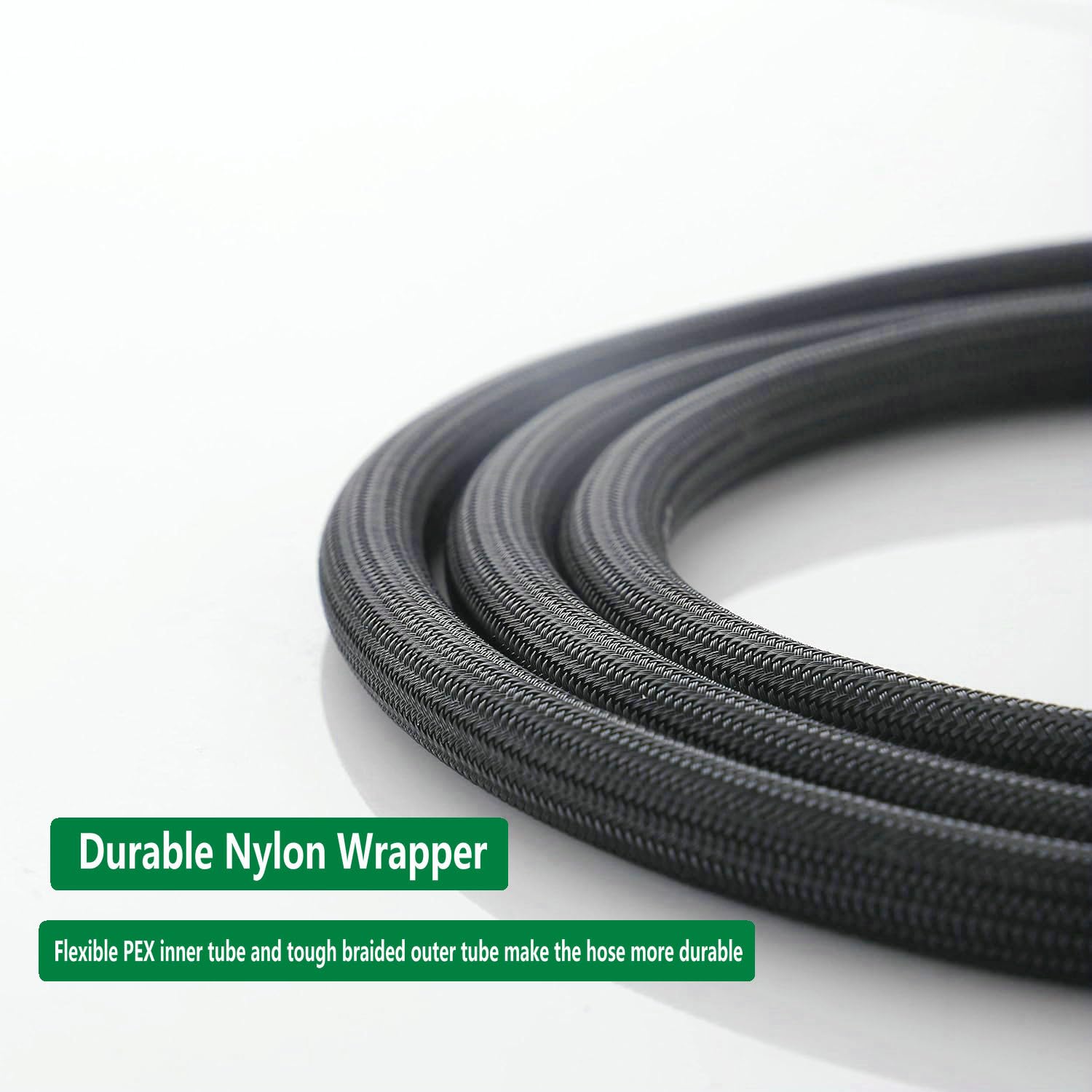 QUAN HUA rotating sprayer connection prevents hose tangling during use.