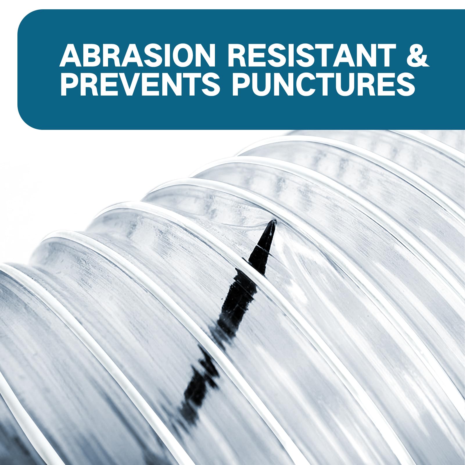 Qucship carbon-steel-wire-coil hose provides durability in busy workshops
