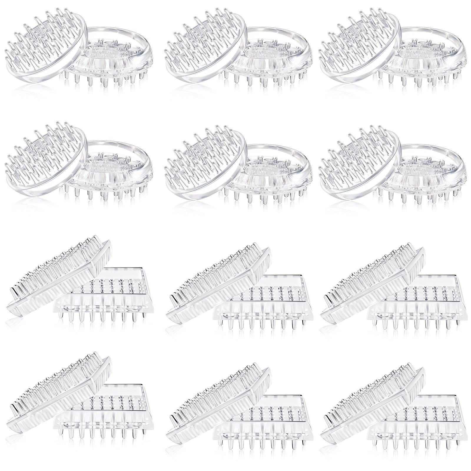 Queekay carpet protector spiked cup round under furniture distributes weight and prevents wear.