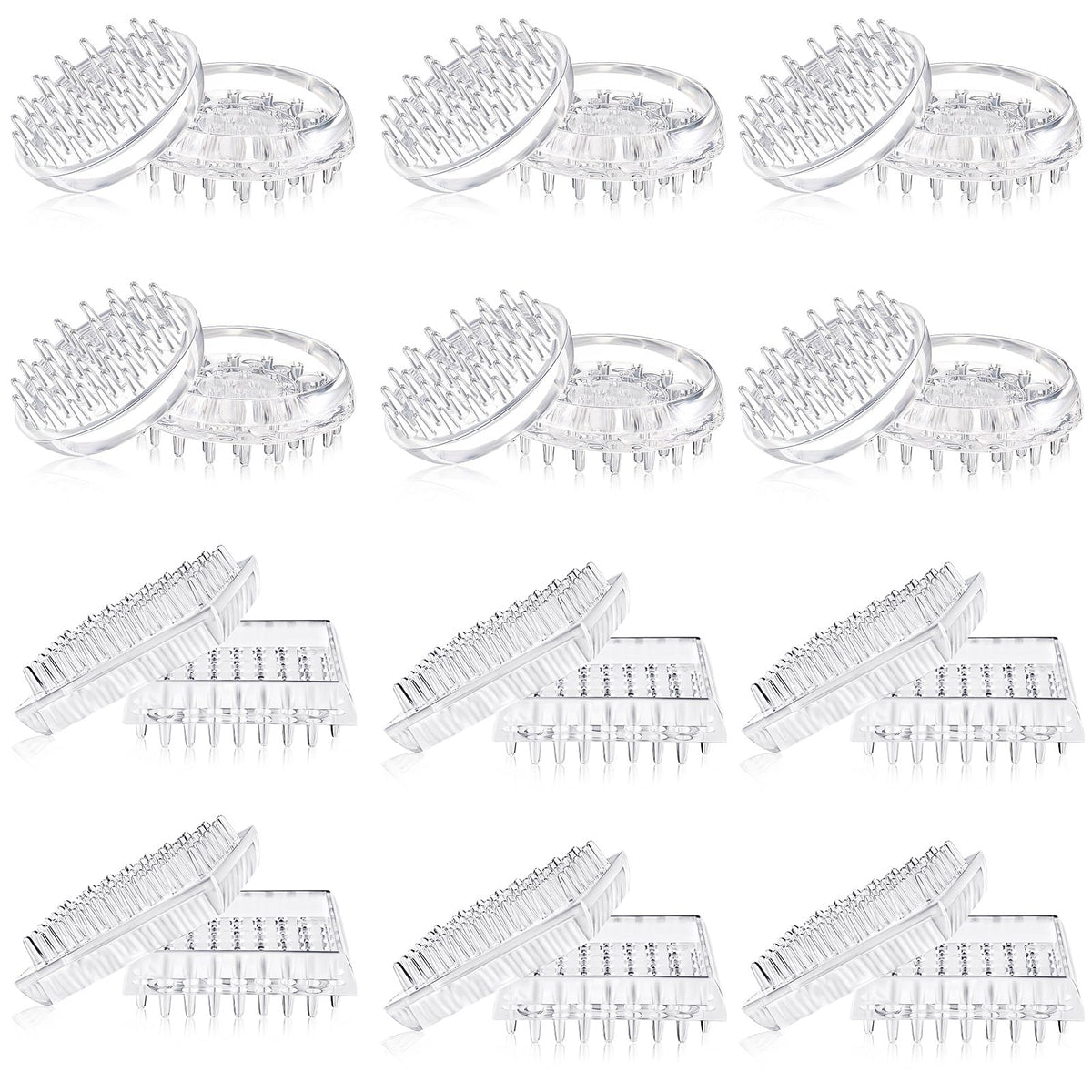 Queekay carpet protector spiked cup round under furniture distributes weight and prevents wear.