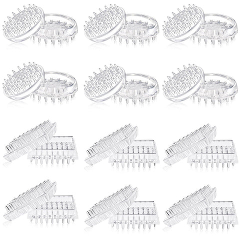 Queekay carpet protector spiked cup round under furniture distributes weight and prevents wear.