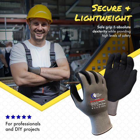Quest Protective Apparel puncture-resistance demonstration with graphene gloves