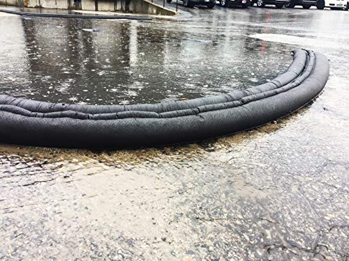 QD617-1 17ft flood barrier laid out for extended perimeter protection