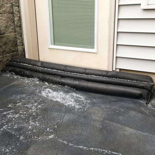 Barrier grows to 3.5 inches high within minutes for quick protection.