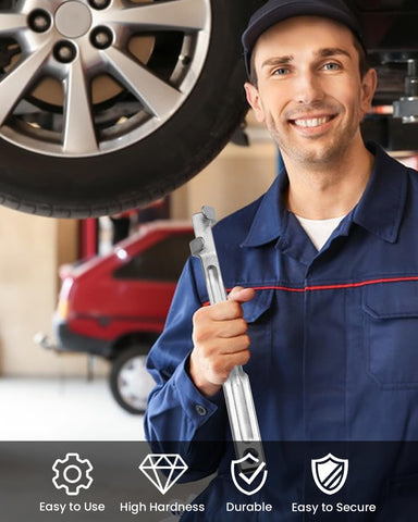 Quickwolf ergonomic design aids mechanics in automotive repairs.