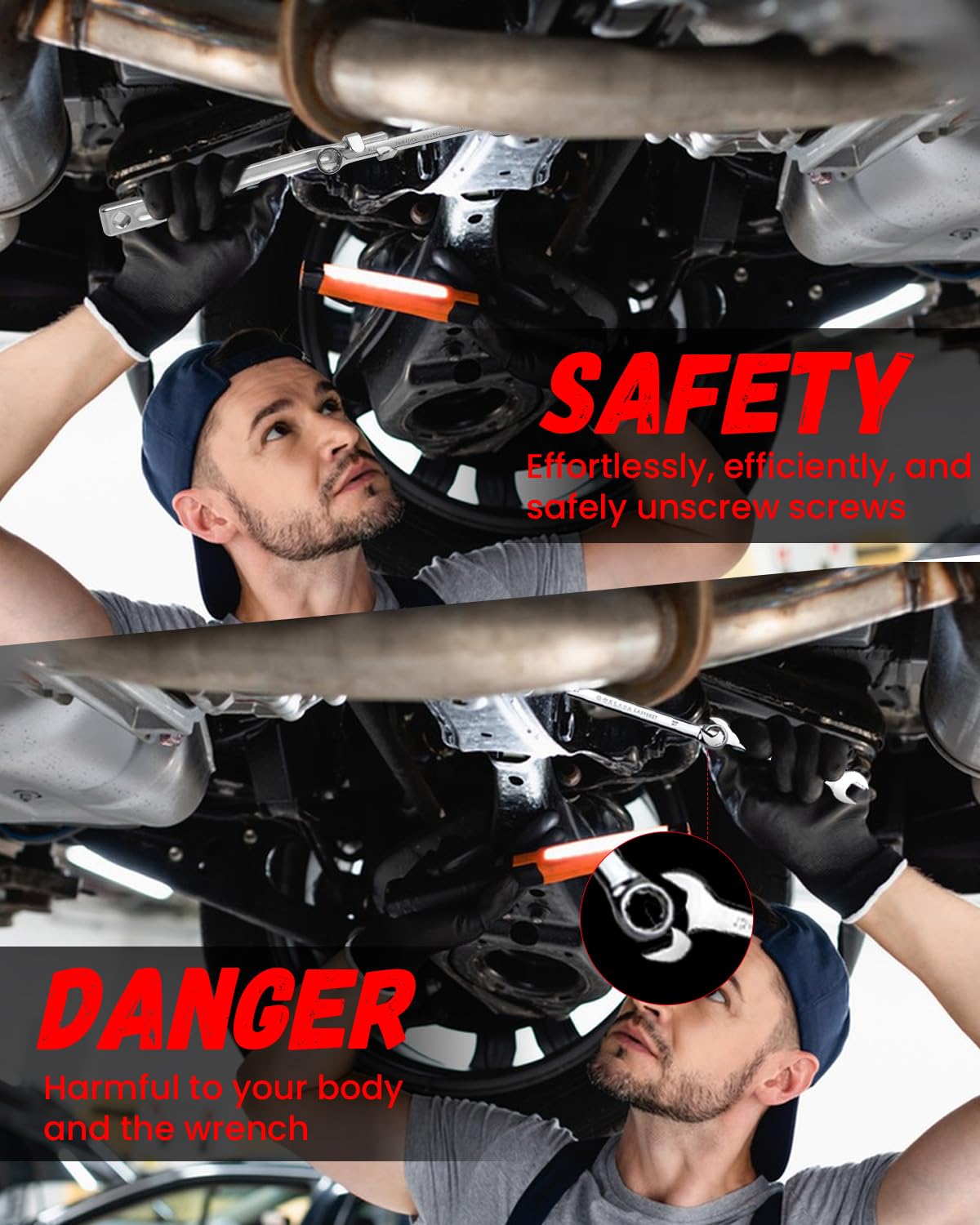 Quickwolf socket wrench extensions for faster, easier repairs.