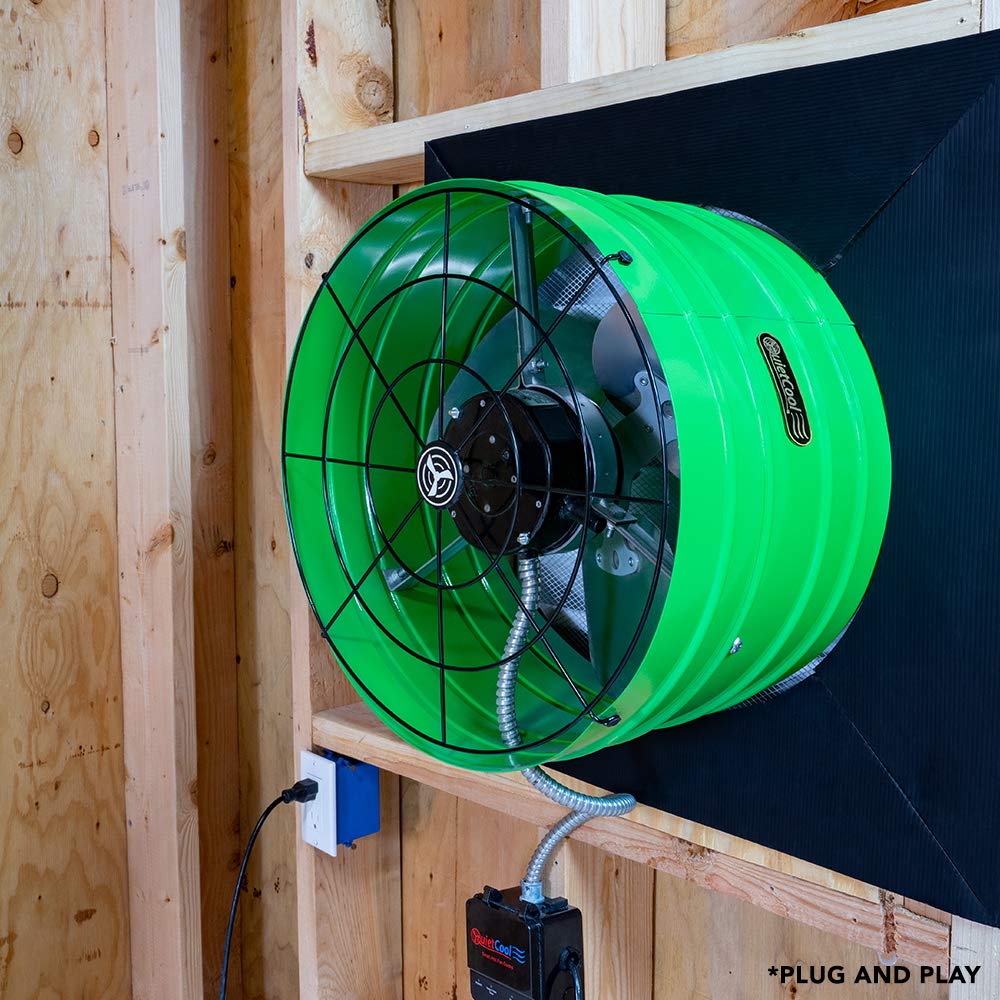 Quietcool AFG SMT ES-3.0 high CFM up to 2801 for strong attic airflow