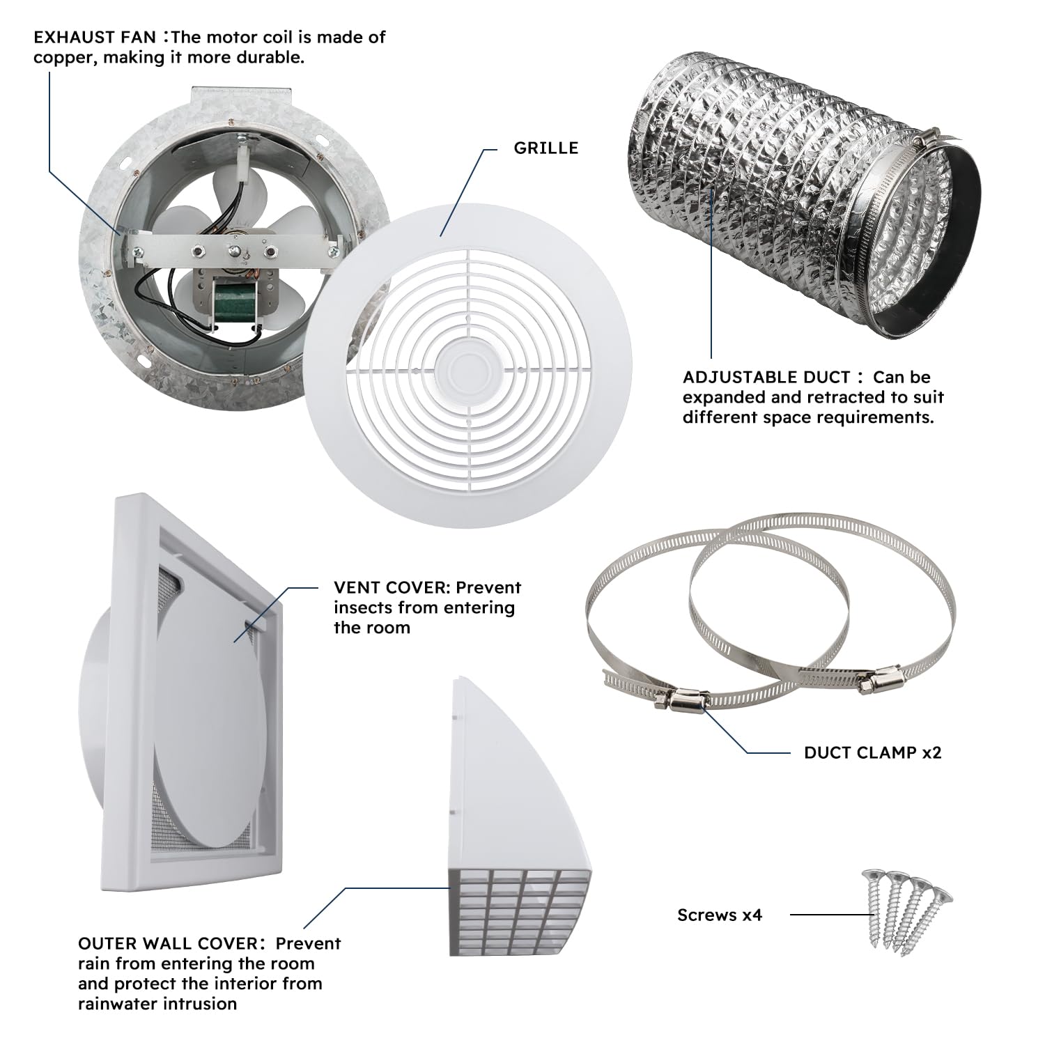 Quini weather-resistant cover showing rain and wind protection for outdoor durability.