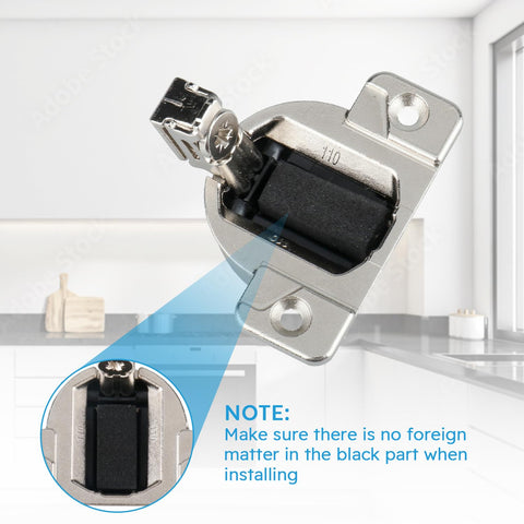Quini Blum 35mm cup compatibility supports versatile hinge mounting.