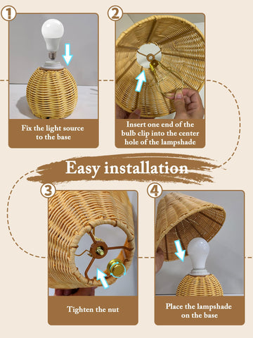 Quipzora lamp showing three color modes for mood lighting
