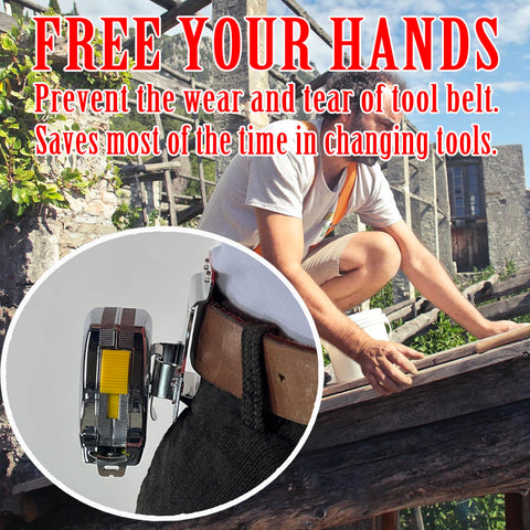 QULNEXA carpenter gift ready holster suitable for tradespeople