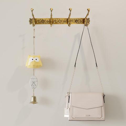 QULYEA coat rack rust-resistant finish suitable for humid spaces.