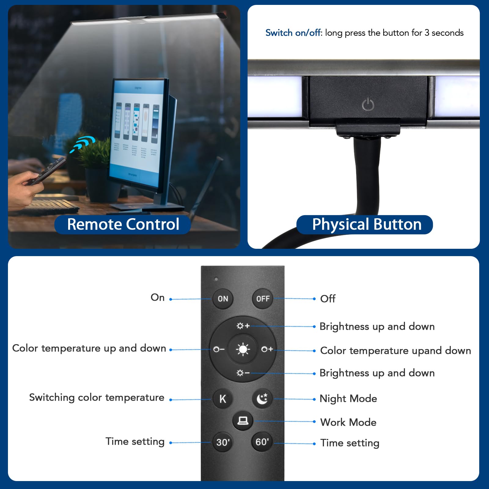 QUMAKU aluminum alloy body ensures sturdy, durable use.