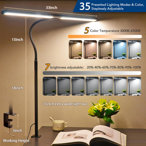 QUMAKU wireless remote control lamp allows easy timing and dimming from distance.