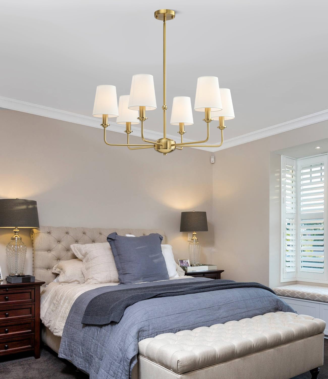 QUENEY dining room suspension; flexible drop length for tailored illumination